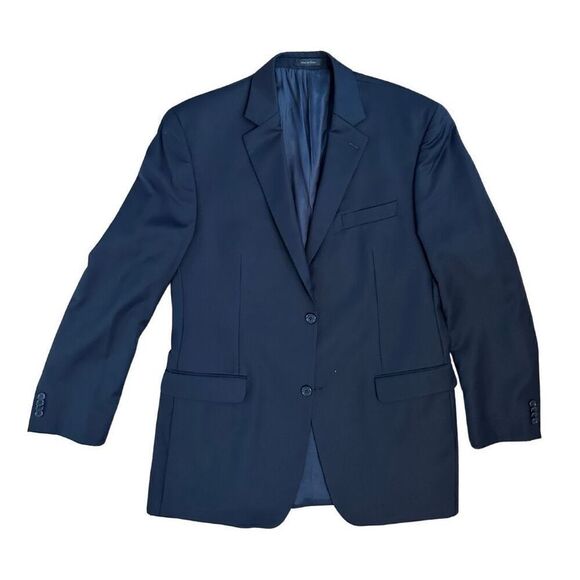 Michael Kors Macy’s Navy Blue Suit Jacket - Picture 1 of 4